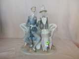 Large retired Lladro porcelain figurine titled 