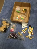Box of collectible toys