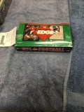 First edition collectors edge 92 NFL football sealed in box