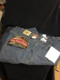 New big ring denim men's jeans size 46 x 36