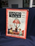 Antique 1925 radio news magazine