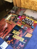 Vintage group of six record albums various artist vinyl in good condition