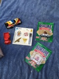Group of five piece toys in box