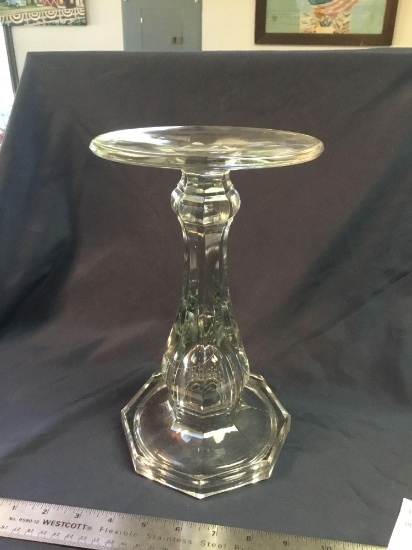 Vintage glass stand support
