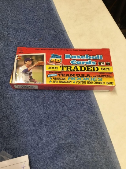 1991 tops baseball trading cards sealed