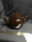 Brown teapot made in England measures 9 inch from spout to handle