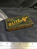 Antique blitz polishing cloth with original box