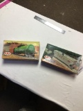 vintage two piece KMT O gauge train model kits