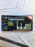 Solar DYNAMO radio with mobile phone charger in box
