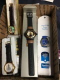 four pc. mint in box children?s watches various subjects