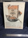 1926 post toasties cornflake advertisement