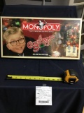 A Christmas story monopoly game collectors edition missing one pewter playing piece