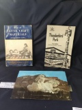 Vintage Native American pamphlets and large postcard