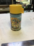 vintage Mickey school bus thermos with stopper Aladdin industries