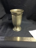 Vintage petro METALARS pewter goblet