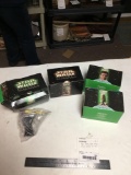 Vintage four piece Star Wars toys most sealed in box