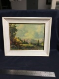 Vintage framed print or painting