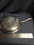 Silver plate crumb catcher marked WMA Rogers