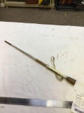 vintage military officers pointer with shot glass on the end