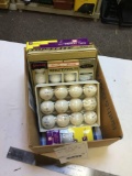 box of new golf balls sealed