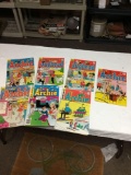 vintage 70s Archie and jughead $.15 comics