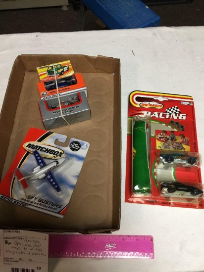 Vintage 5 pc. diecast toys to include majorette and matchbox