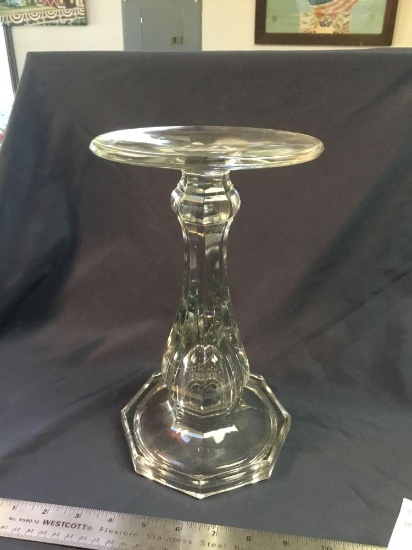 Vintage glass stand support