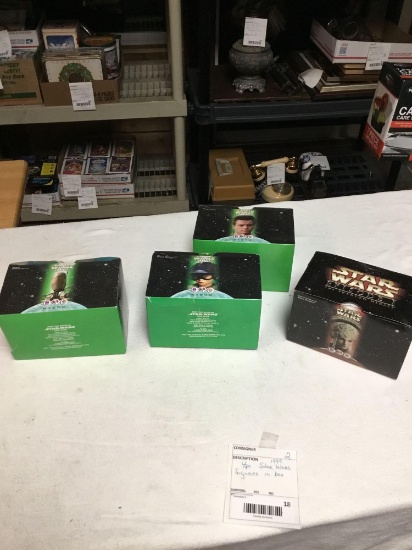 1999 4pc. Star Wars figures in box
