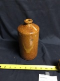 Antique pottery bottle