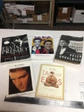 vintage group of five piece Elvis Presley books