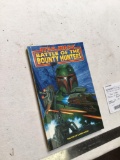 vintage 1996 children's pop up books Star Wars battles of the body hunter