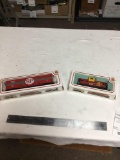 two piece Bachmann train cars in box