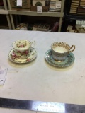 two piece royal Albert cup and saucers
