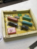 vintage all metal toy cars by midget toy mint in box