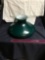 vintage green case glass shade for a student lamp