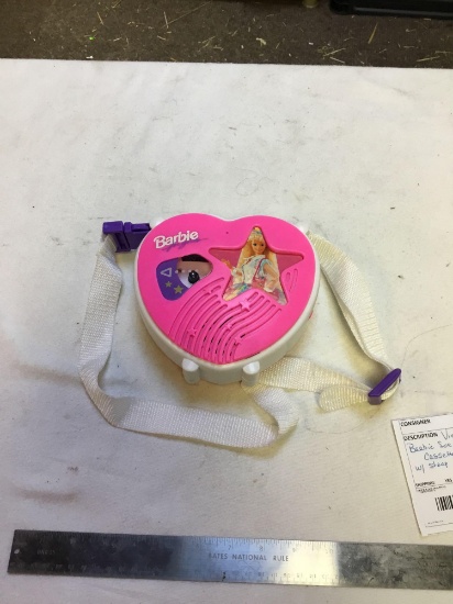 vintage Barbie for girls cassette player with strap