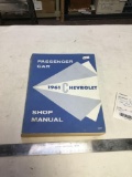 vintage Chevrolet passenger car shop manual 1961 models