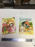 vintage two piece pop-up books