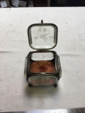 vintage jewelry casket