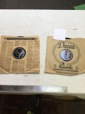 Rare two pease deca 78 RPM Nat King Cole