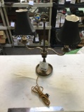 vintage bronze to light desk lamp works