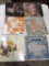 vintage six piece group of 60-70s record albums various artist