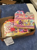 box of vintage happy meal boxes 1994