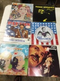 which is six piece group of 60 and70s record albums various artists