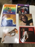 vintage group of six piece 60s to 70s record albums various artists