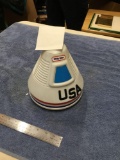 Little tykes USA space shuttle bank plastic