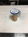 vintage Welches grape jam jar with lid dinosaur