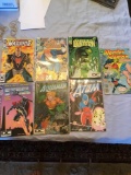 Group of seven miscellaneous DC comics
