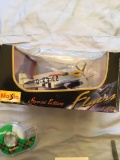 maisto flyers fighter plane model with stand