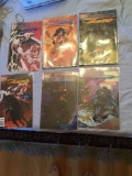 Group of six Zorro miscellaneous comics